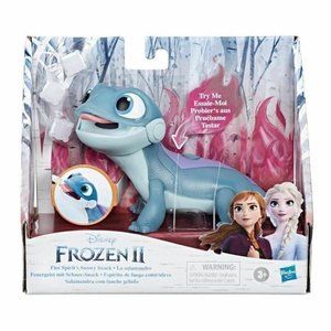 Disney Frozen 2 Bruni Salamander Fire Spirit's Snowy- glows 2 different colors -